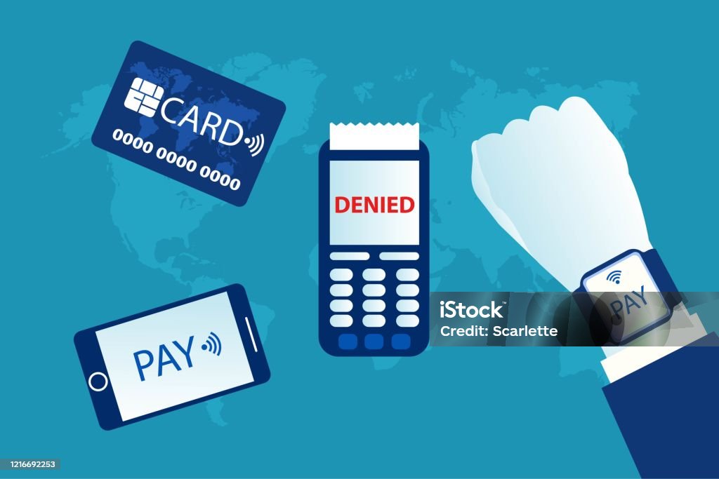 Transaction Rejected Rejected Mobile Wireless Contactless Payment Transaction Rejected ...