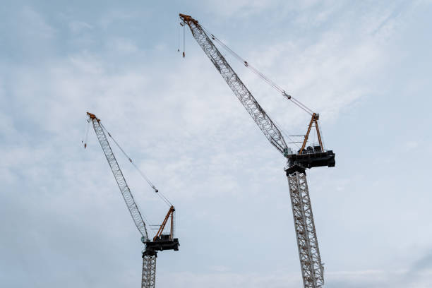 istock Cranes in New York City 1216692995