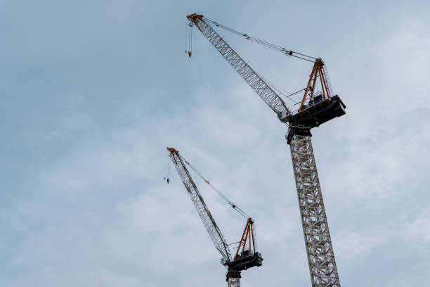 istock Cranes in New York City 1216693017