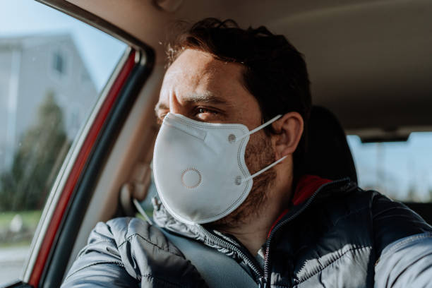 istock Man wearing mask during COVID-19 1216693154