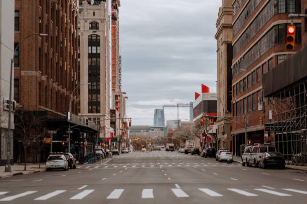 istock New York City empty during COVID-19 1216696731