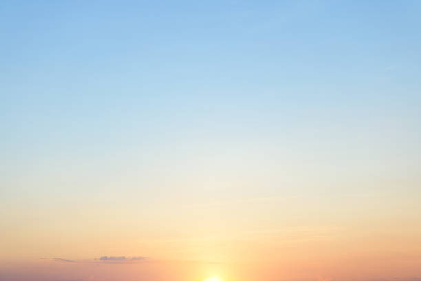 Breathtaking sunset, beautifull sky clouds background