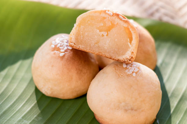 istock Close-up chinese Pastry in natural background 1216702137