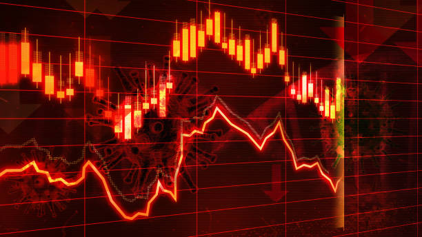 istock Fall of the stock exchange 1216703100