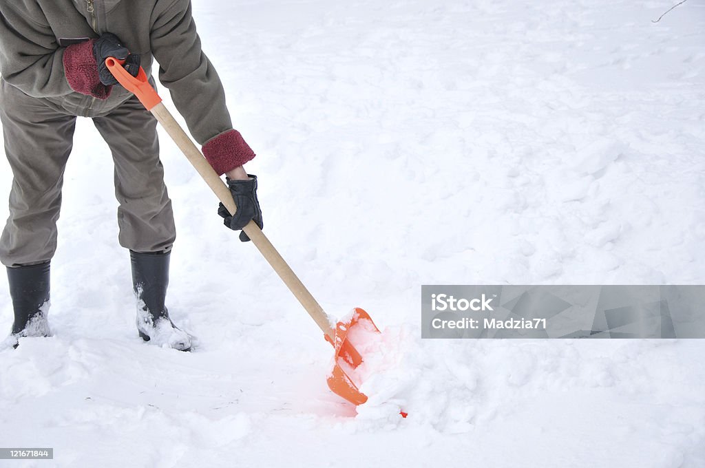 Attaque d'hiver - Photo de Adulte libre de droits