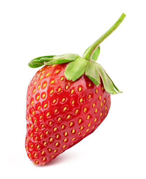 istock Strawberry isolated on white background 1216718739