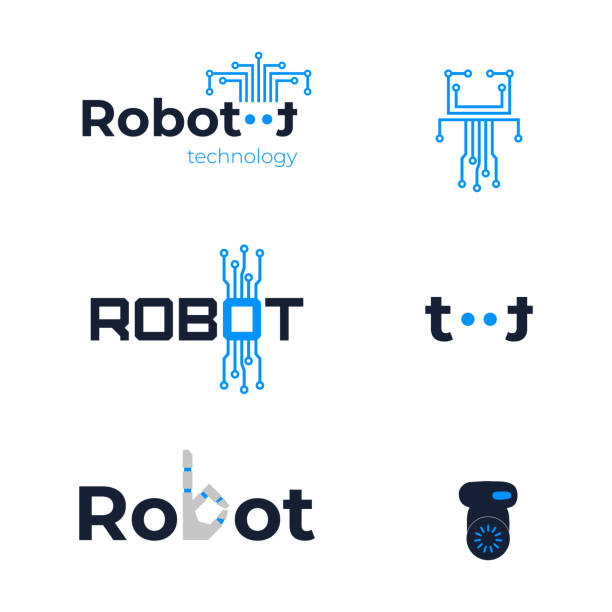 Computer Logo Using Robort 19,500+ Robot Logos Stock Illustrations, Royalty-Free Vector Graphics ...