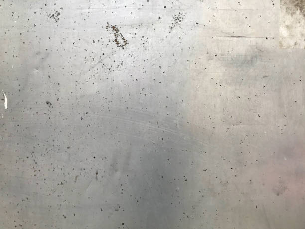 istock Abstract texture background reflective Iron with mud and paint dirt 1216723349