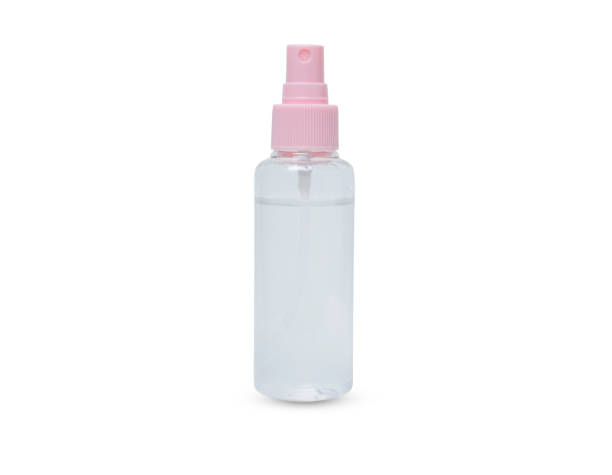 istock Alcohol gel bottles, wash hands on white background 1216727819