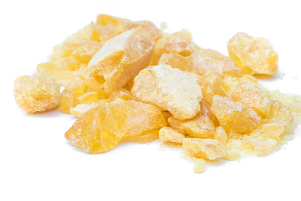 istock Yellow resin from natural rubber 1216729745