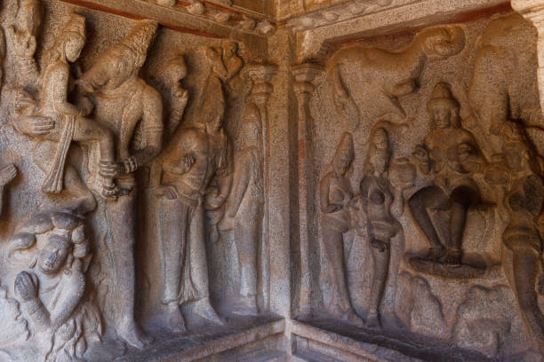 istock Mahabalipuram one of the famous heritage site 1216731935