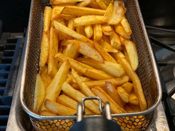 istock Fresh French frites 1216733552
