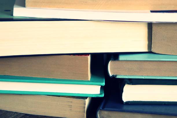 istock A pile of stacked books. 1216737741