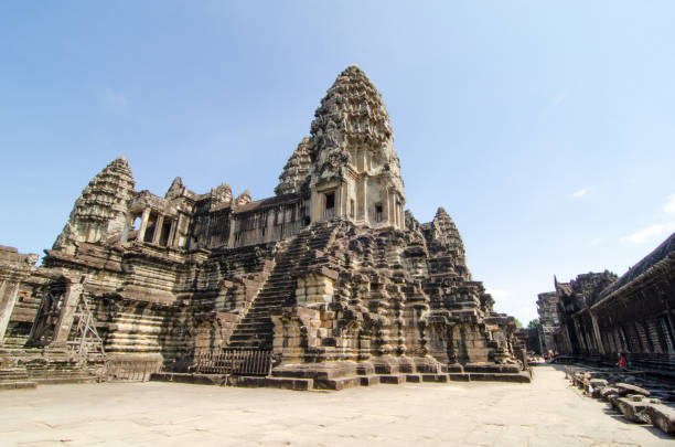 istock Inner sanctuary of Angkor Wat, Cambodia 1216740327