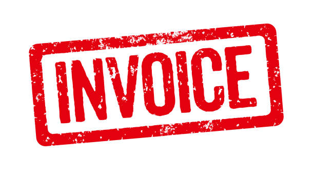 istock A red stamp on a white background - Invoice 1216741827