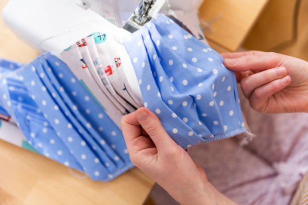 istock covid-19 pandemic DIY facemask 1216742885