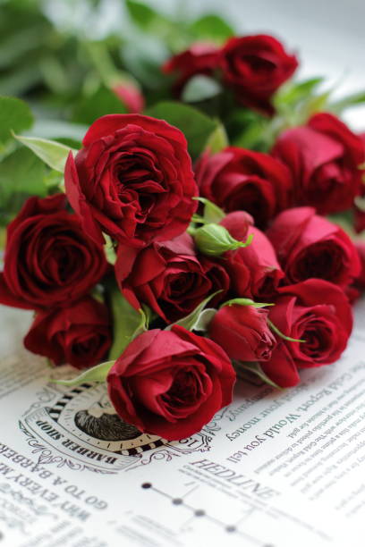 istock Fresh nice bouquet of flowers 1216752882