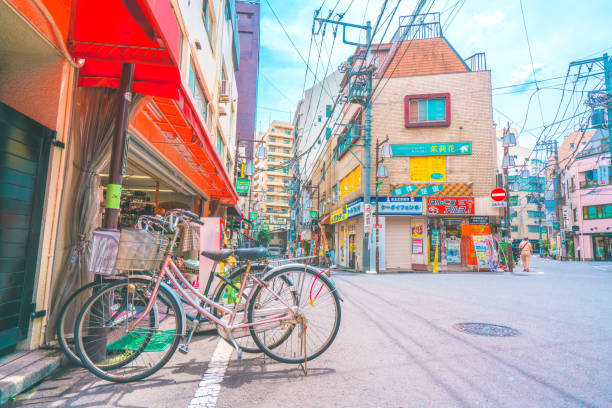 istock Street in Tokyo 1216753085