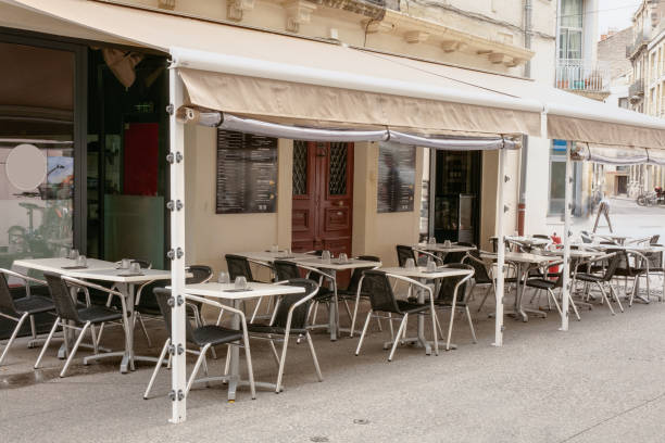 istock Terrace of a restaurant 1216753976
