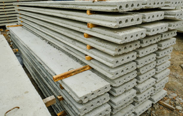 istock concrete precast concrete slabs many layer prepare for building floor house.   Hi innovation Technology  structure home for fast builder 1216759155