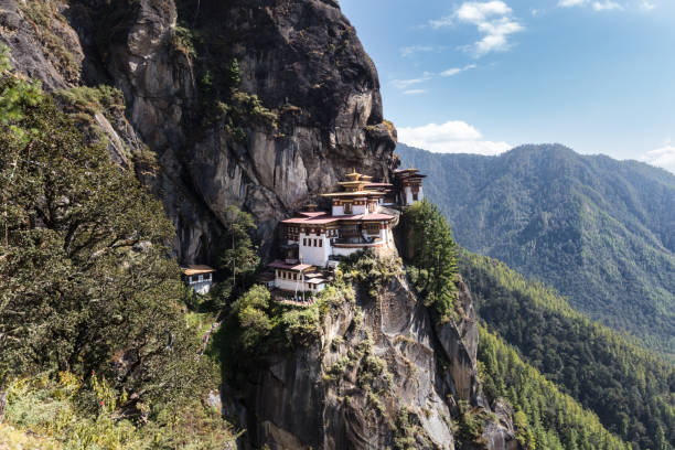 istock The tiger nest monastery at the Bhutan mountains 1216762397
