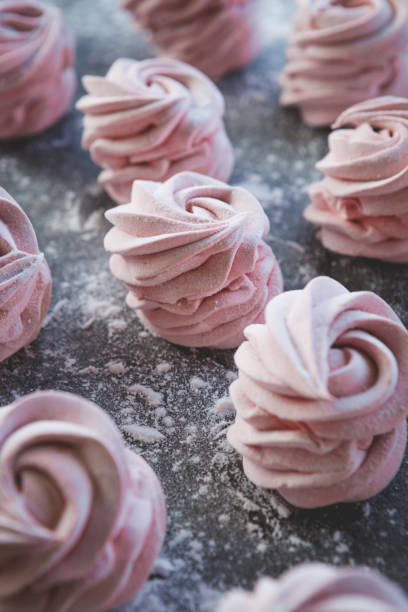 istock The recipe for home-made Russian marshmallows (Zephyr). 1216768081