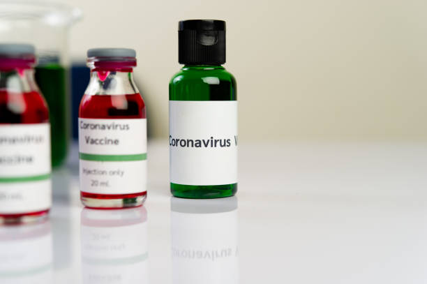 istock Covid Antivirus Immunosuppressants, images, simulations, images for future development and prevention of the virus. 1216772476