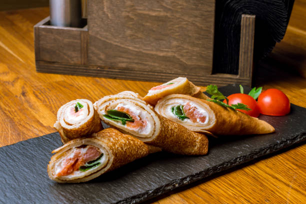 istock pancakes with smoked salmon cheese and onions 1216773088