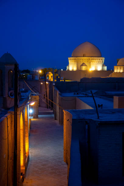 istock Yazd night street view 1216782616
