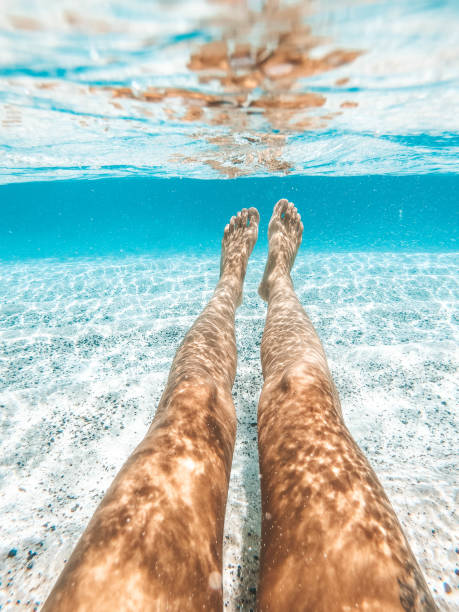 istock Girls legs underwater shot 1216783028