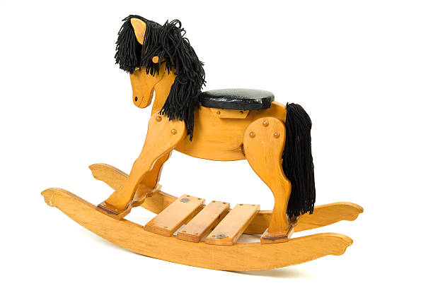 istock wooden rocking horse 121679906