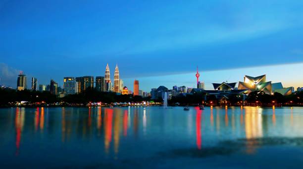 istock Kuala Lumpur Skyline At Night 1216804799