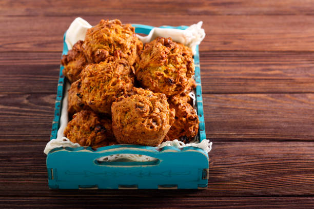 istock Carrot and apple muffins 1216806661