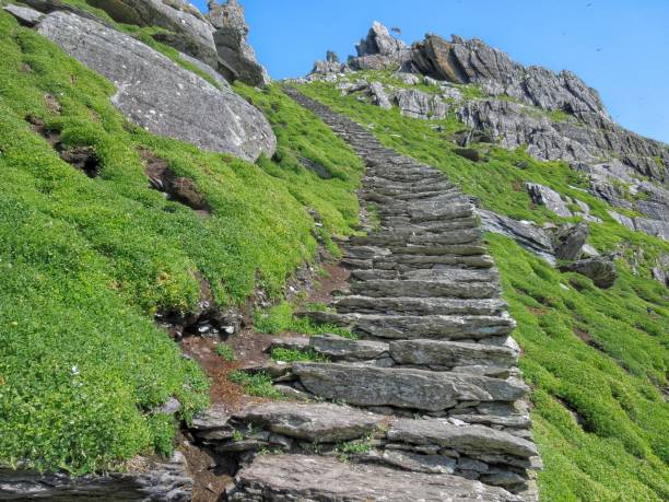 Skellig Michael - foto stock