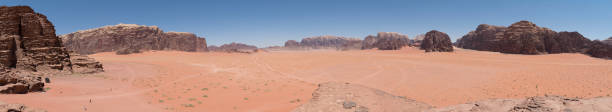 istock Wadi Rum desert and rock formations, Jordan 1216807902