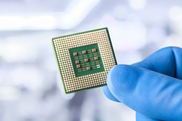 istock The hands of the scientist hold the processor 1216812522