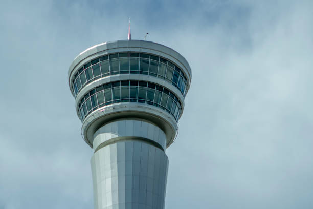 istock The airport control tower controller station radar 1216812542