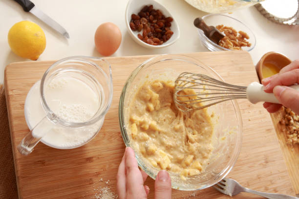 istock Banana and Apple Cake 1216814220
