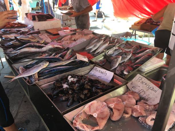 istock Fish market in malta 1216818375