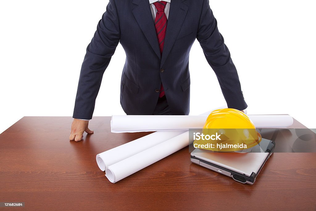 Architect at the office  Adult Stock Photo