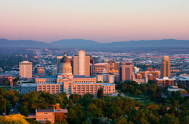 Salt Lake City stock photo