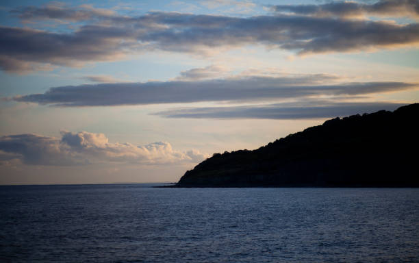 istock Sunset over the sea 1216827590