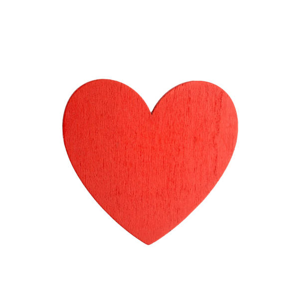 istock Valentines day concept, red heart isolated on white background 1216829042