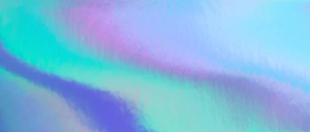 istock Abstract trendy rainbow pastel colored holographic banner background 1216831995