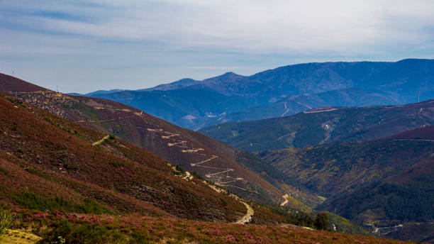 mountain landscape stock photo