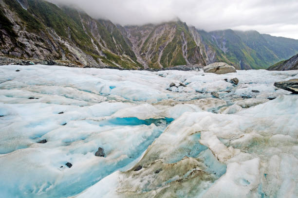 istock Surface View of an Alpine Glacier 1216835583