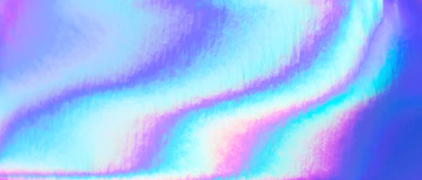 istock Abstract trendy rainbow pastel colored holographic banner background 1216835700