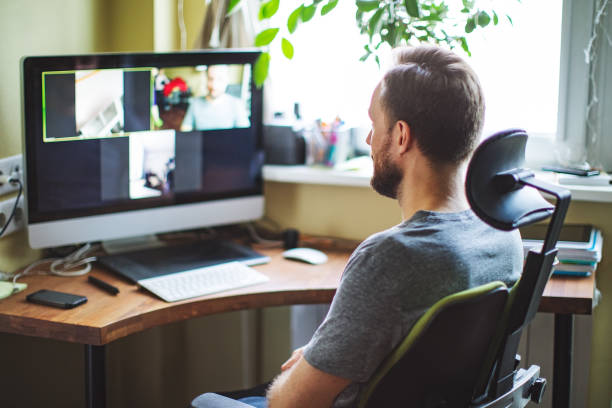 istock Video chatting with friends during social distancing 1216836283