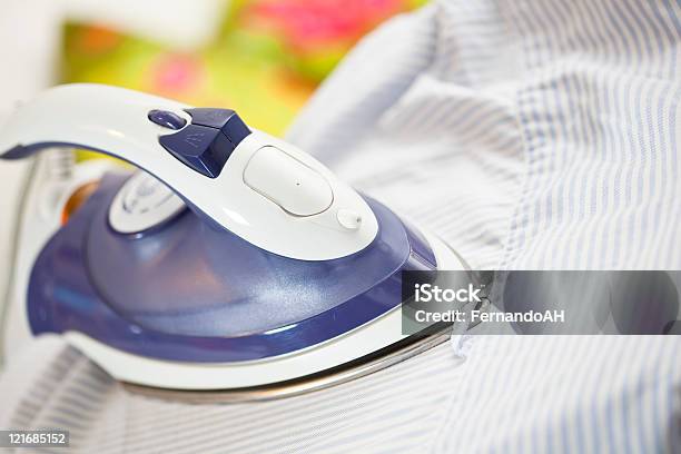 Ironing Stock Photo - Download Image Now - Iron - Appliance, Color Image, Horizontal