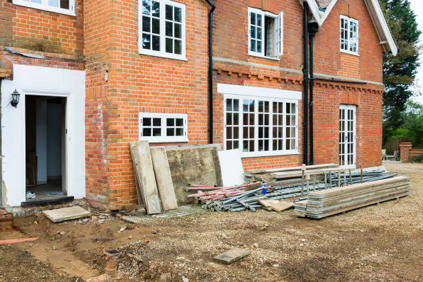 istock Home improvement, building work at UK house 1216858644